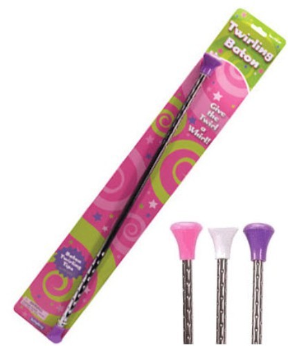 Metal twirling baton full size - full,