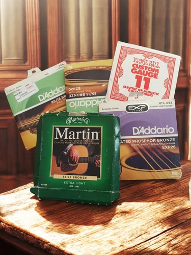 Lot cordes guitare - de,
