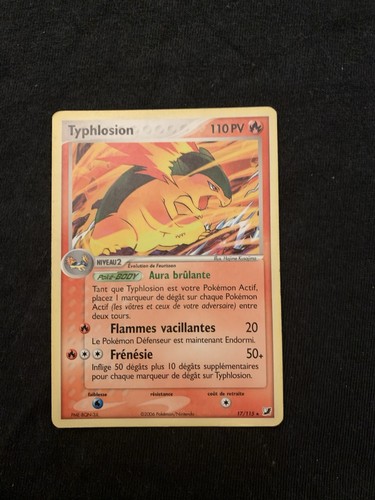 Carte pokemon typhlosion - carte,