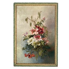 Nature morte aux fleurs. Huile