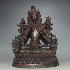 8" Vieux Tibet Bouddhisme