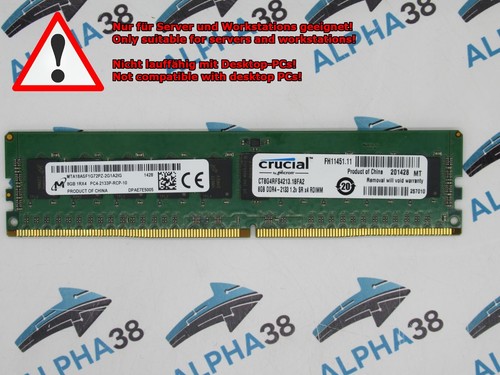 Rdimm ecc reg ddr4 - rdimm, ddr4-2133