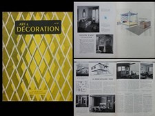 ART ET DECORATION n°17 1950 Jean Prouvé, JEAN ROYERE, HITIER, LANDAULT