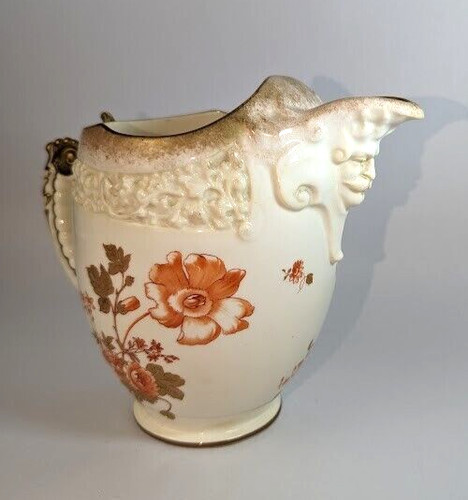 Vintage ceramic water pitcher - vintage,
