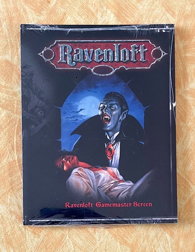 Ravenloft gamemaster screen - gamemaster,