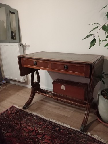 Console bureau xixe pieds lyre - xixe,