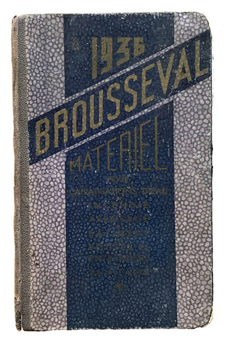 Brousseval 1936 matériel - brousseval, 1936.