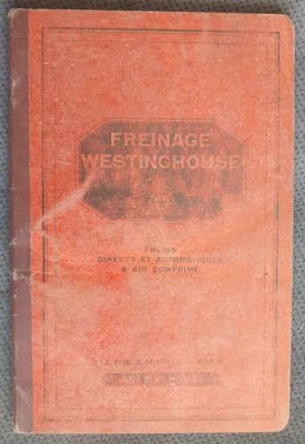 Freinage westinghouse 1933 - freinage,