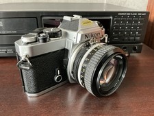 Reflex argentique NIKON FE , objectif 50 mm f1:1.4