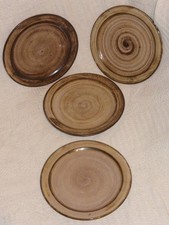 LOT DE 4 ASSIETTES DESSERT