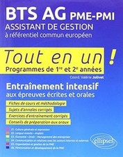 BTS AG PME-PMI Assistant de Gestion à Référentiel Commun E... | Livre | état bon