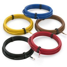 AUPROTEC Câble Automobile Flry 0,75 MM ² Voiture Véhicule Ensemble : 5 Couleurs