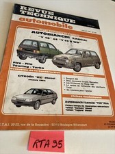 Lancia Autobianchi Y10 4WD Fire Fila Turbo Revue Technique Automobile RTA