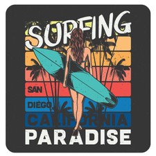 SURF SURFER GIRL PLAGE