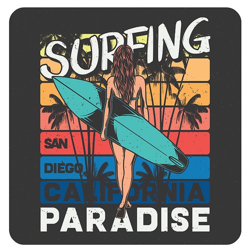 Surf surfer girl - surf,