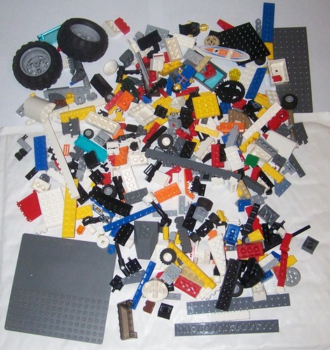 Lot lego vrac - lot, vrac,