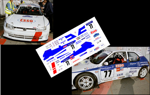 Decals peugeot 306 - 1/43],