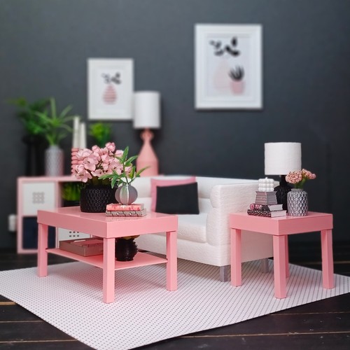 Scale pink coffee side - coffee,
