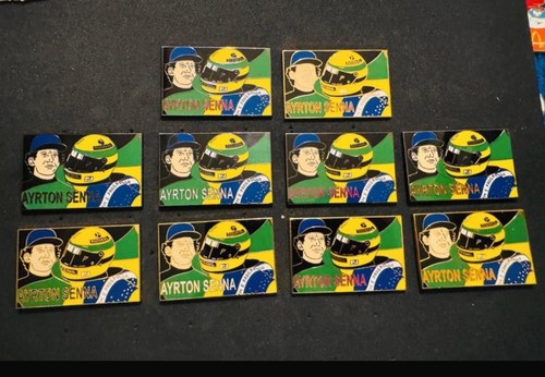 Pin ayrton senna - 10,