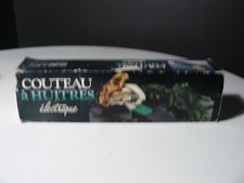 COUTEAU A HUITRES ELECTRIQUE NORLAC EN BOITE FONCTIONNE