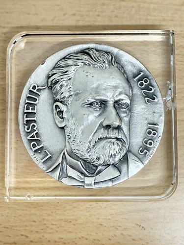 Médaille pasteur 1822 1895 - médaille,
