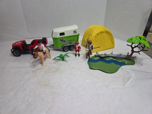 Vintage playmobil jeep and - vintage,
