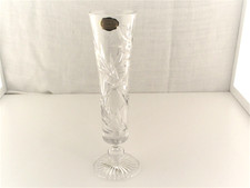 Vase  Joseph Ferstler en cristal taillé main vintage