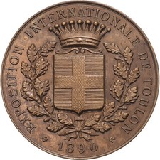 France, Médaille, Exposition