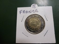 FRANCE 2euro 2015 DRAPEAUX EUROPEEN ISSU DU ROULEAU