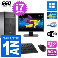 PC Tour HP 280 G1 Ecran 27"