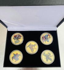 Coffret De Pièces Commémoratives En Or Plaqué Des Avengers Marvel L'Âge D'Ultron