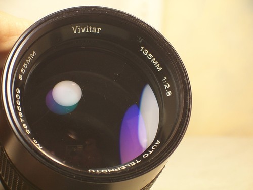 Objectif vivitar 135mmmm - , f