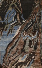 Haute Qualité Laine Moderne Tapis 2.1x2.7m Remarquable Abstrait Design Tapis