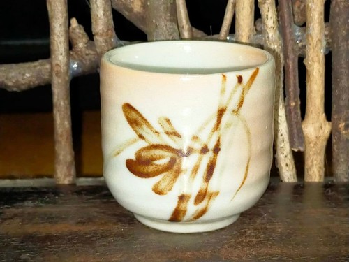 Petite tasse saké shino - petite,