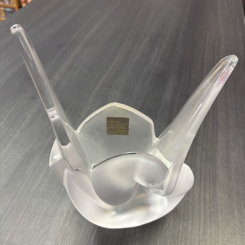 Vase cristal lalique france - vase,
