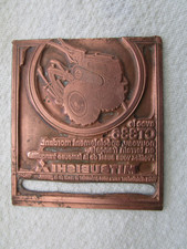 plaque à imprimer publicité    pour motoculteur MITSUBISHI