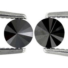 Paire De Diamants Ronds 1,5 Mm