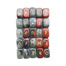Jeu de 25 runes - Jaspe