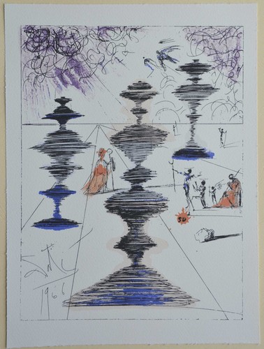 Lithographie salvador dali - lithographie, de