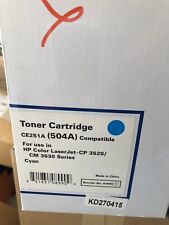 HP color laser jet compatible bleu CE251A /  504A 