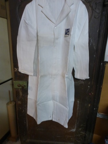 Ancien tablier homme - bleu, de