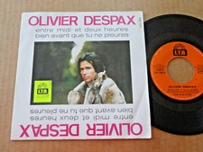 DISQUE 45T DE OLIVIER DESPAX