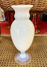 Ancien Vase opaline Blanche