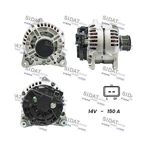 Alternateur sidat a12bh0293a2 - alternateur,