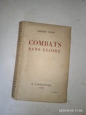 Georges GAUDY. Combats sans