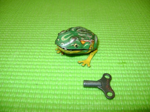 Jouet ancien grenouille - jouet,