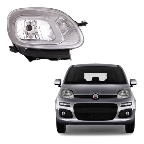 Phare avant droit fiat - avant, panda