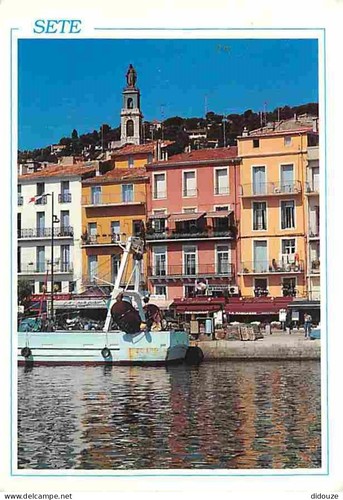 Carte postale sète - 34,