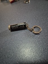 PORTE-CLES - Miniature PILE LECLANCHÉ SAFT Vintage 3D 1960s Batterie Super X