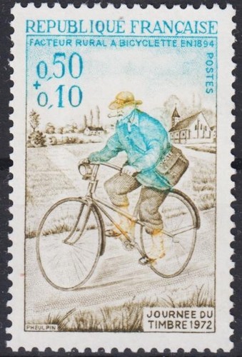 France 1972 timbre jour - france,